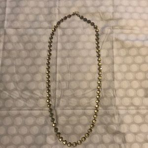 Lucky Brand silver dollar necklace